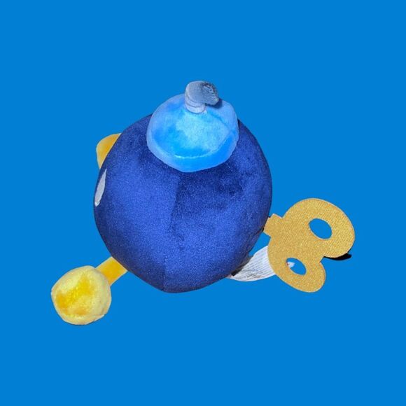 Little Buddy Super Mario All Star Collection Bob Omb Stuffed Plush 5" - Picture 2 of 4